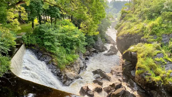 Yantic Falls