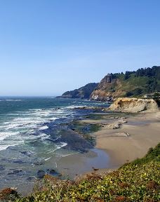 Oregon Coast Beach-纽波特