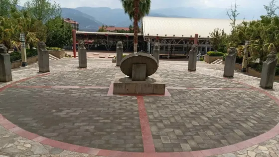 寧南縣金鐘山景區-日晷
