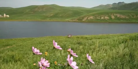 烏拉蓋草原九曲灣景區-在水一方