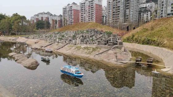 雲陽老縣城微觀模型