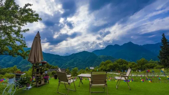 鎮坪縣夏日星光露營地