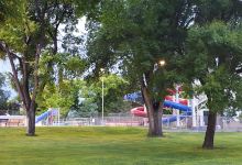 The SPLASH Double Slide at Hugoton Pool景点图片