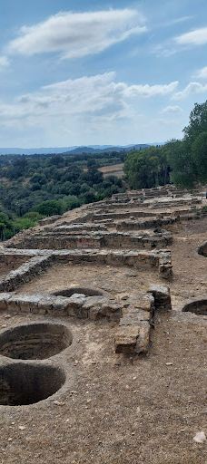Iberian town of Ullastret-赫罗纳省
