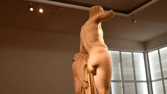 Hermes by Praxiteles