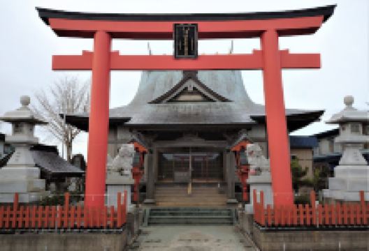津轻赤仓山神社景点图片