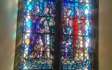 Ruthwell Cross at the Ruthwell Church