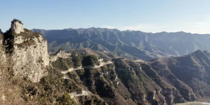 沁河第一灣觀景平台