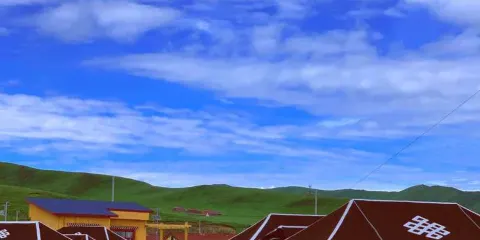 瑪曲阿萬倉濕地公園宿營地