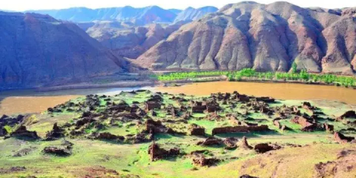 谷堡鄉索橋古渡遺址