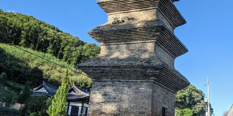 安東法興寺址七層磚塔