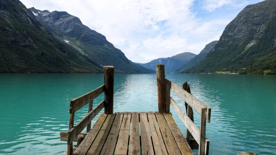 Lovatnet Lake