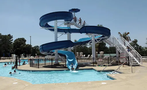 Outdoor Pool and Spray Park at the Courtyard