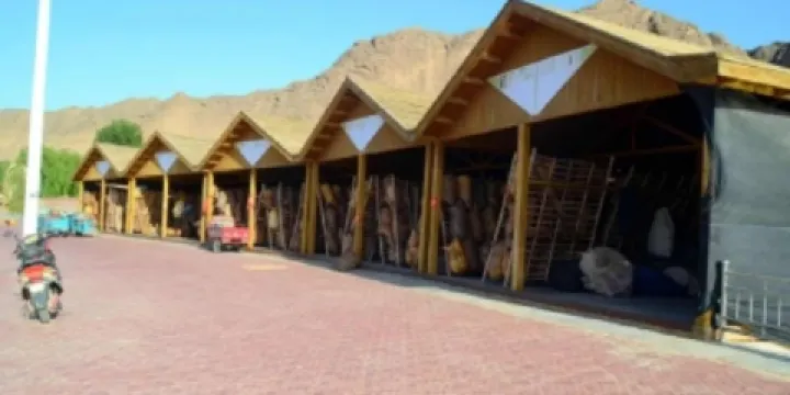 黃河石林國家地質公園-羊皮筏子乘坐點