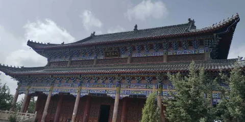 貴清山旅遊風景區-大雄寶殿