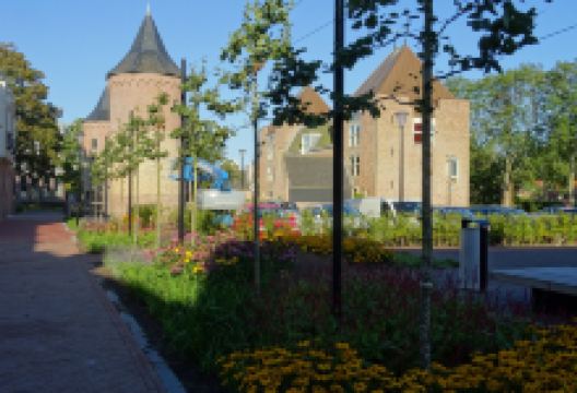 Rijksmonument Kasteeltorens Slot Schagen uit 1394景点图片