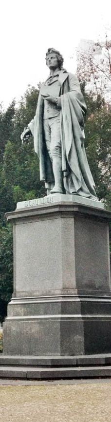 席勒雕像-法兰克福