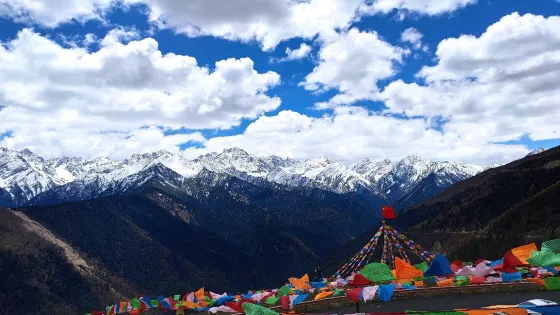 巴朗山大雪塘觀景台