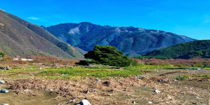 San Carpoforo Creek and Beach
