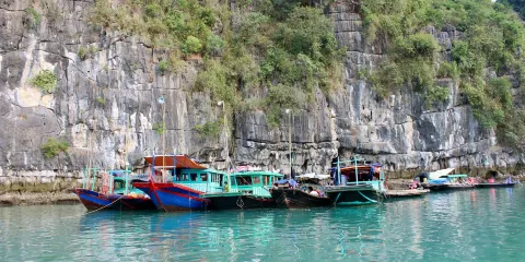 Cua Van Floating Village