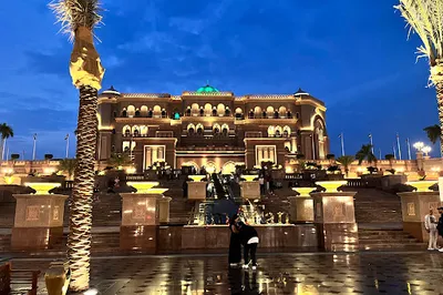 Emirates Palace Fountain
