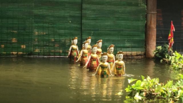 【越南河內】Longlink 傳統水上木偶戲