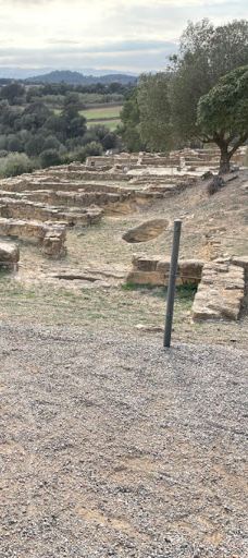 Iberian town of Ullastret-赫罗纳省