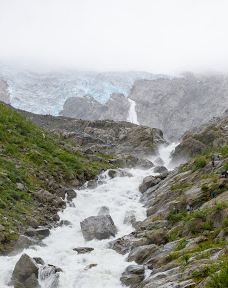 Nedre Buarbreen 700 m.o.h (Odda)-奥达