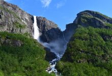 Skytjefossen瀑布景点图片