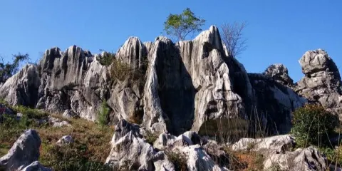 樂平文山怪石林