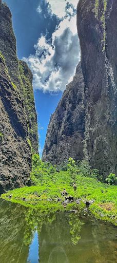 Vaipō Waterfall-努库希瓦岛