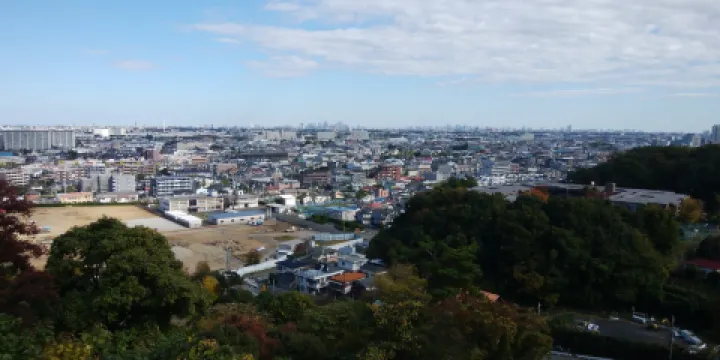 生田配水池 展望広場