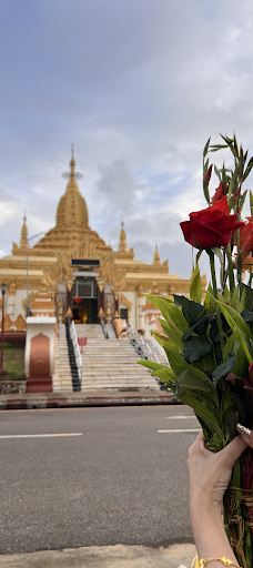 Mahar EntHtooKanThar Pagoda Garden-眉谬