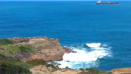 Ruinas do Forte Castelo do Mar