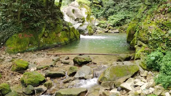 沖河岐瀑布