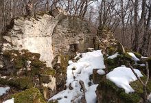 Ruins of the castle "Tsilhe"景点图片