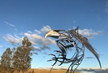 Haast Eagle Sculpture景点图片