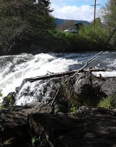 Husum Falls-克利基塔特县