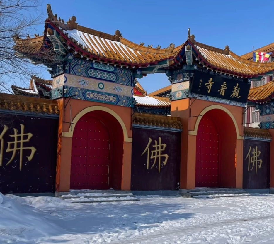 富锦观音寺斋堂餐厅图片