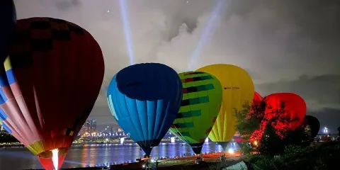 River Kamy Embankment