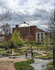 Großer Sams-Spielplatz auf der ERBA-Insel-班贝格