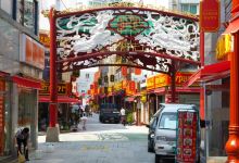 上海牌楼和上海街景点图片