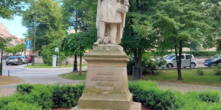The monument of Adam Mickiewicz
