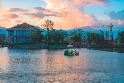 丽江千古情景区-那措海