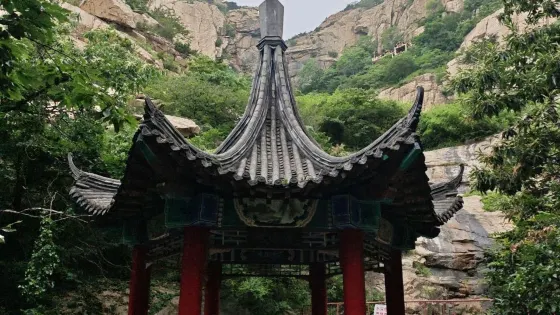 招遠羅山國家森林公園-觀瀑亭