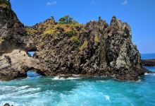 Pantai malimbu景点图片