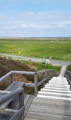 Aussichtspunkt „Dünenbalkon“ der Naturschutzgemeinschaft (NSG) Sylt bei List-里斯特