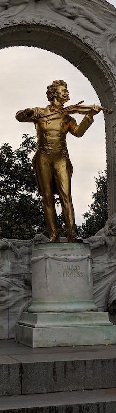 约翰施特劳斯雕像-维也纳