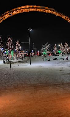 Pryberezhnyy square-Dnipropetrovs'ka city council