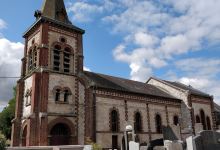 Église catholique du Sacré-Cœur-Jésus d'Anzin-Saint-Aubin et son Cimetière景点图片